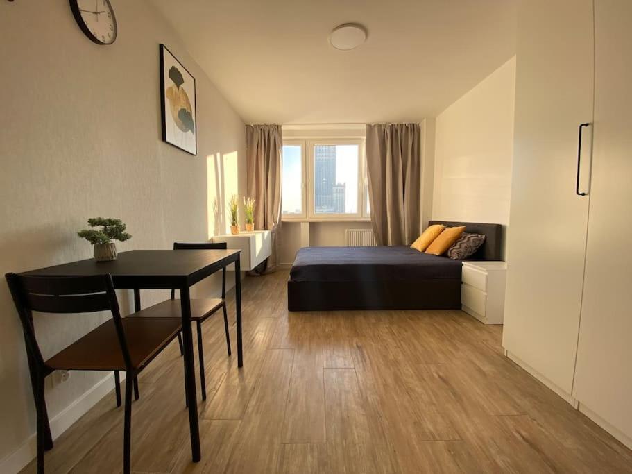 New Apartment With Magnificent View Varşova Dış mekan fotoğraf